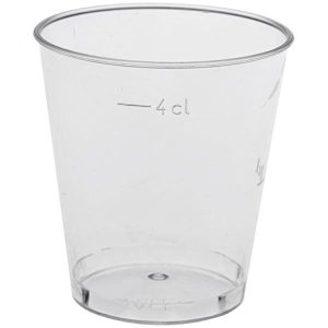 Shotglas, 5 cl, plastik - 25 stk/pk