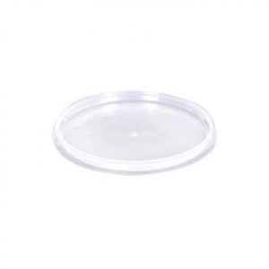 Låg, rund, klar, LDPE, t/40ml, dressingbæger