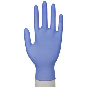 Mumu latexhandske str S Pudderfri, Blue