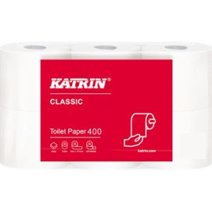 Toiletpapir Katrin Classic 2-lag 48 m Hvid 7 pk x 6 rl/krt