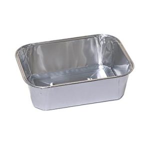 Alubakke 500 ml 149x109x44 mm standard 10 ps x 100 STK/krt