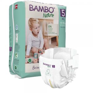 Bambo Nature, ECO bleer, 5, 12-18 kg - 22 stk/pk