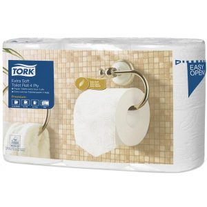 Toiletpapir Tork Premium 4-lag 19.1 m 7 pk x 6 rl/krt
