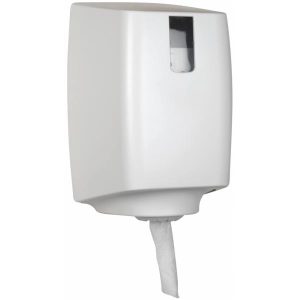 Dispenser, White Classic, Midi, 23x24x38cm, hvid, plast, til håndklæderulle - 1 stk/krt