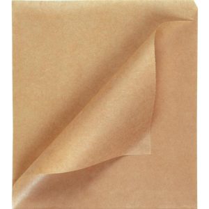Burgerlomme, 14x13cm, 32 g/m2, brun, papir/PE, 1000 stk/Krt