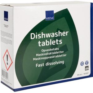 Opvasketabs, Puri-Line, uden klor, farve og parfume - 120 stk/pk