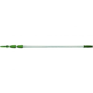 Teleskopskaft med gevind og klik, Unger OptiLoc, grøn, aluminium/plast, 180-450 cm 1 stk
