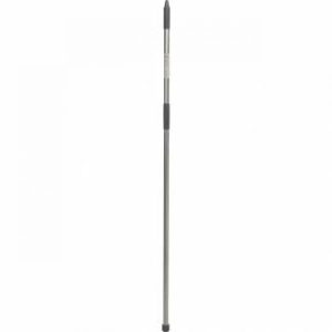 Skaft med gevind 140cm stål aluminium/plast