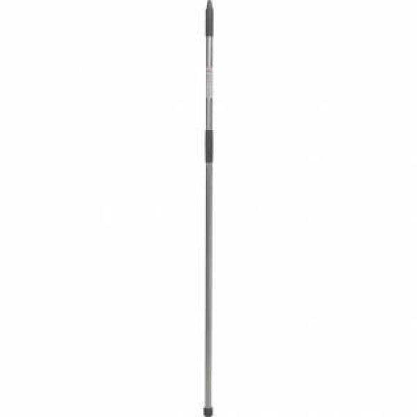 Skaft med gevind 140cm stål aluminium/plast