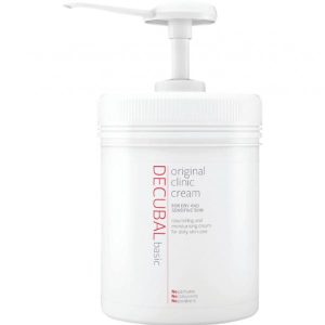 Hudcreme, Decubal Clinic, 1000 ml, uden farve og parfume, 38% fedt