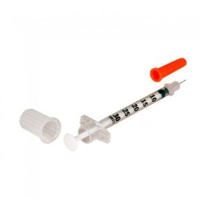 Penkanyle, Microfine, 0,3 ml, PP/rustfrit stål,30G, x 5/16, 0,30 x 8mm, insulinsprøjte 100stk