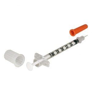 Penkanyle, Microfine, 0,5 ml, PP/rustfrit stål 30G, x 5/16, 0,30 x 8mm insulinsprøjte 100stk/pk