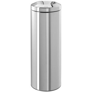 Brandhæmmende affaldsspand, Brabantia Le tube, 30 l, stål 1 stk/krt