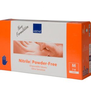 Nitrilhandske Boisen Safety, M, blå, pudderfri 200 stk/pk
