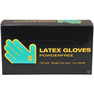 Latexhandsker Boisen S, natur  100 stk/pk