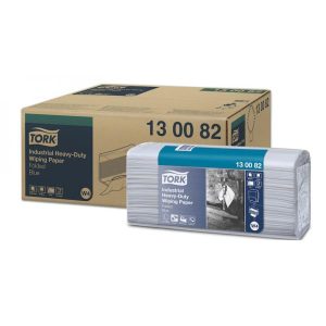 Aftørringsklud Tork Ekstra Kraftig W4 3-lag 324x385 mm Toppak Blå 5 pk x 100 STK/krt