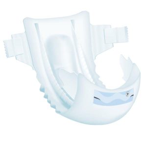 Børneble, tapeble, Bambo Nature, Junior 5+, hvid, med vådindikator, 15-25 kg - 132 stk/krt