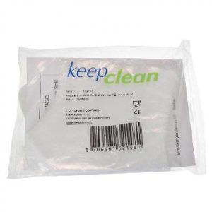 Engangshandske, KeepClean, klar, PE, L 100pk X 130 stk/krt