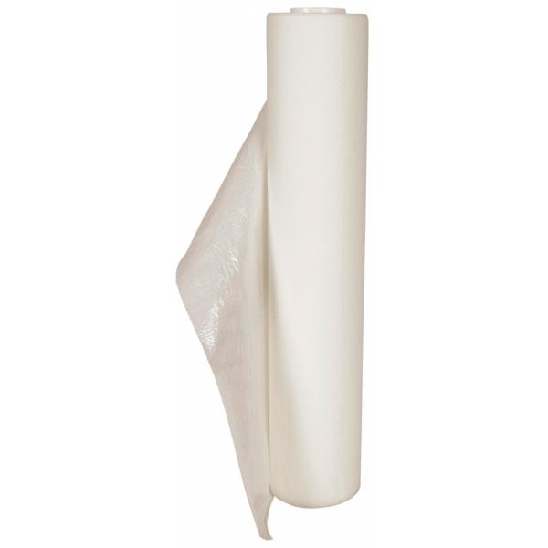 Lejepapir, 2-lags, 50m x 50cm, Ø13cm, hvid, perforeret for hver 36 cm 9 rl