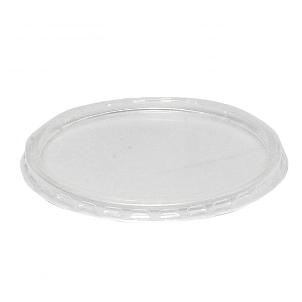 Låg, Ø10,1cm, klar, PP, til bæger 1000 stk/krt