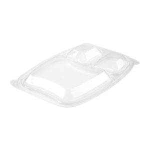 Låg t/plastbakke BISTRO OPS 190x155x23mm 3-rums 300stk