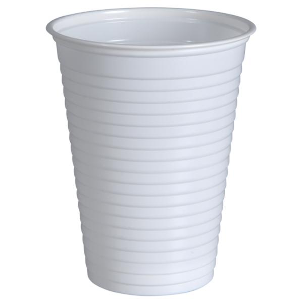 Drikkebæger, 8,8cm, Ø7cm, 21 cl, hvid, PS - 3000 stk/krt