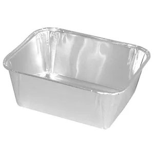 Alu-form, 10,2x6x3,7cm, aluminium, 140 ml, rektangulær, smooth wall 900 stk/krt