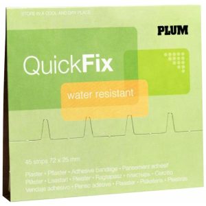 Hæfteplaster, QuickFix, 7,2x2,5cm, beige, plaster, vandfast