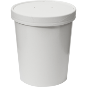Termobæger 950ml 32oz Ø115x165mm EPS Hvid 25x20stk/krt