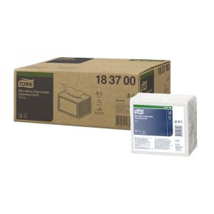 Mikrofiberklud Tork engangsklud til rengøring 29,5 cm x 34 cm Hvid 8 pk x 40 STK/krt