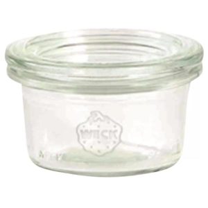 Glas m/låg 50 ml Weck 24stk/Krt