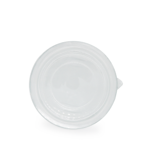 RPET, transparent, låg, til, 550 ml, salatskål