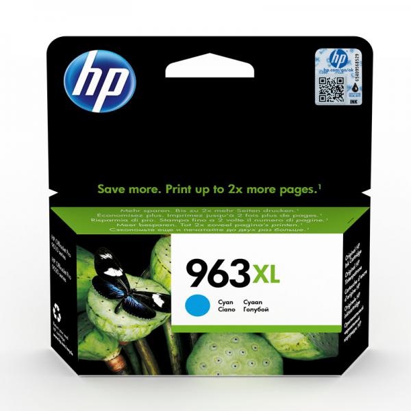 Blækpatron HP963 XL Cyan
