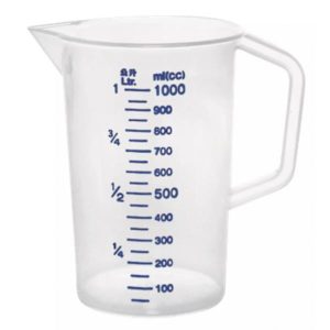 Målebæger plast 5,0L - 1 stk