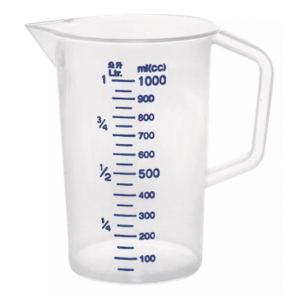 Målebæger plast 5,0L - 1 stk