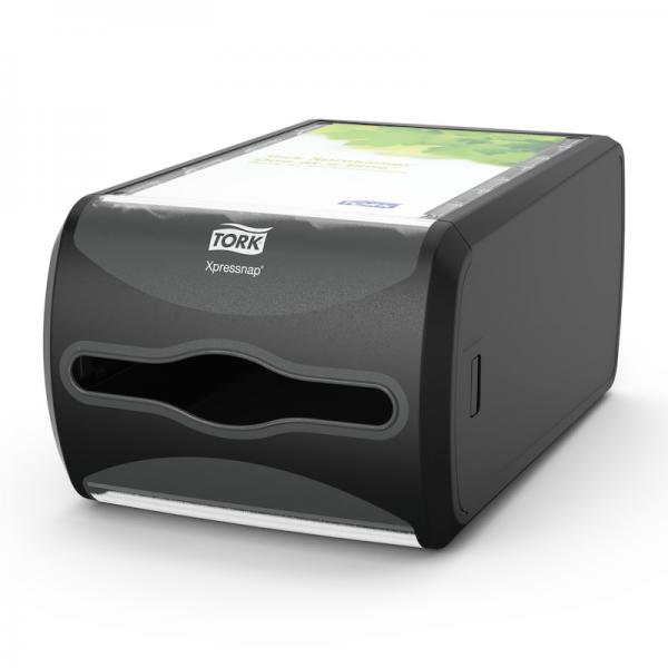 Dispenser Tork Xpressnap N4 disk sort plast