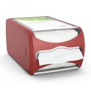 Dispenser Serviet Tork XPN N4 Diskmodel Rød 1 STK
