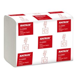 Serviet Katrin Classic Easy-1 hvid 170x172mm 2 lag 42x280 ark/krt