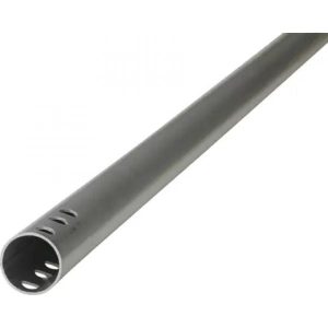 Skaft med klik, Vikan, 1505mm, Ø22mm, sort, aluminium - 1 stk.