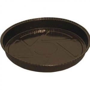 Kageform ø170/181x35 mm pap med PET brun - 720 stk/krt
