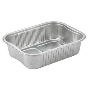 Alubakke Ready2Cook 750 ml 178x136x45 mm Sølv 4 ps x 110 STK/krt
