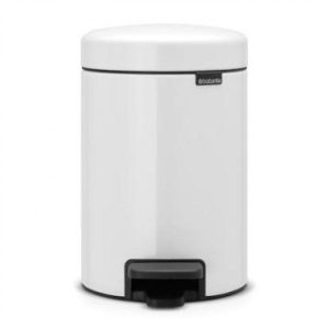 Pedalspand Cytex New icon 3l, Stål/Plast Hvid 16,8x23,5x26,4cm 1stk