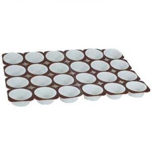 Muffinsform i bakker 58x38 mm til 24  X 125bk/Krt