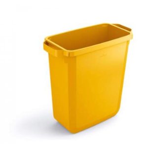 Beholder 60l L59xB28.2xH60cm fødevaregodkendt plast gul