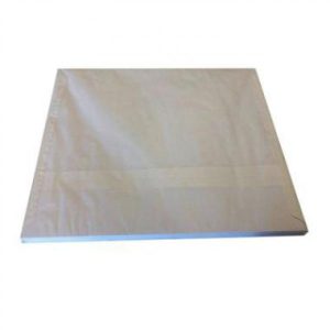 Stikdug, 65x65 cm, 80g, hvid - 250 stk/krt