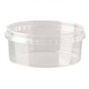 Plastbøtte Handy-Lock PP 390ml Ø122x51mm -200 stk