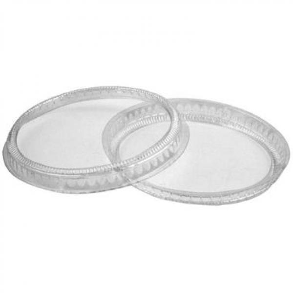 Låg Ø80x5mm, RPET Klar til 37970/100708/100709/101121 - 200 stk/krt