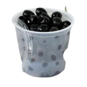 Plastbæger, 300 ml, Ø95x85 mm, Rund, PS, Transparent - 1200 stk/krt