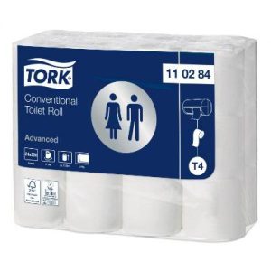Toiletpapir Neutral 2-lag 9.7 cm x34.7 m Hvid 8 pk X 8rl/krt