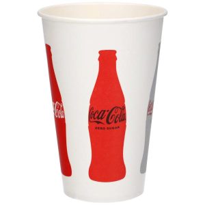 Papbæger 30 cl Coca Cola Ø80x116 mm 2000 stk/krt